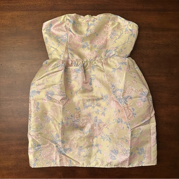 Louisa Mini Dress - Lime - S - Picture 1 of 6